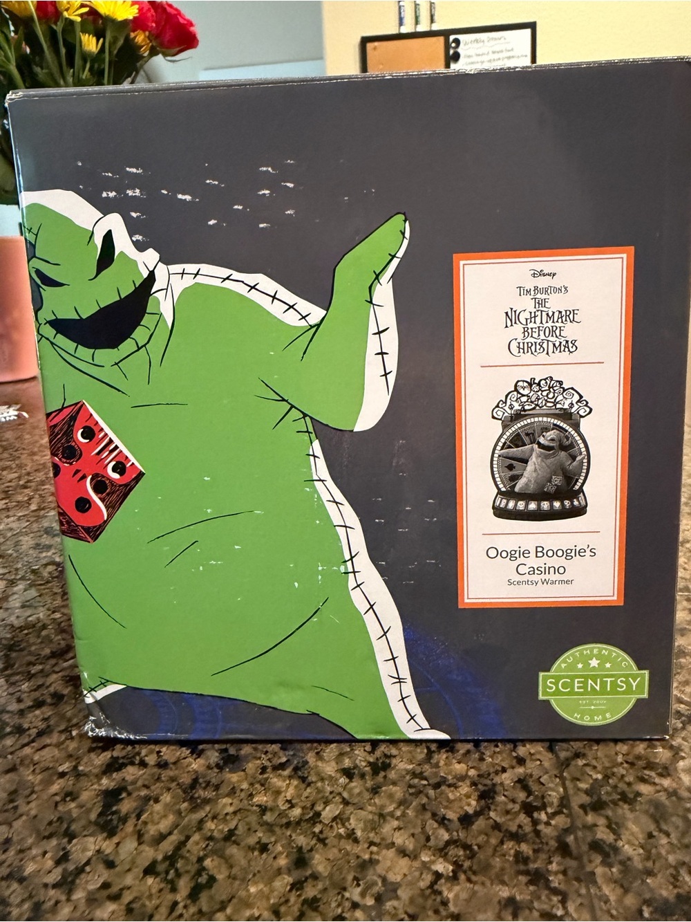 Scentsy Oogie Boogie's Casino Warmer - Green